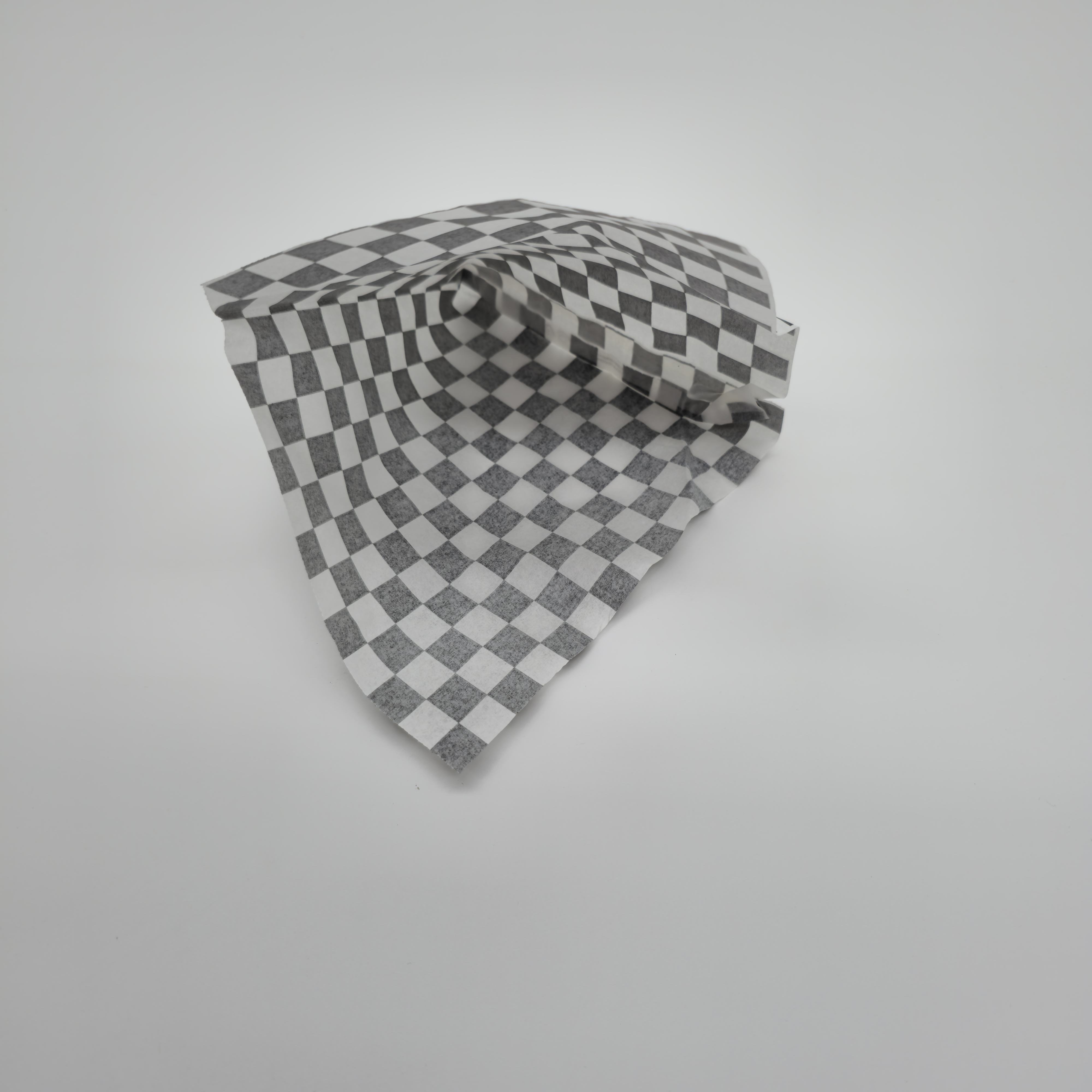 Burgerpapier Schachbrett schwarz/weiß – 1000 Stück | Einwickelpapier für Burger & Snacks