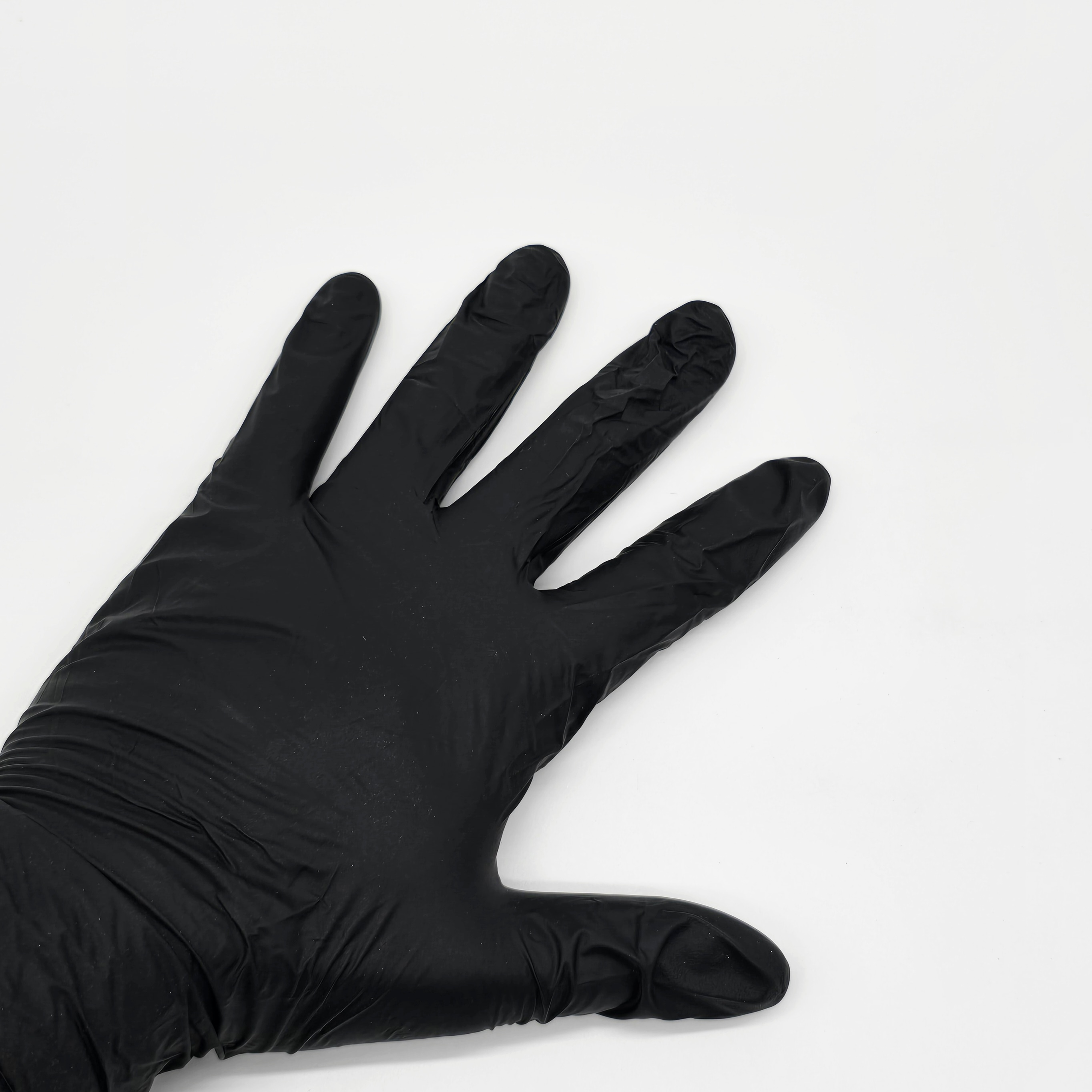 Nitrilhandschuhe Schwarz – Einweg, 300 Stück | Reißfeste Handschuhe für Gastronomie, Pflege & Medizin