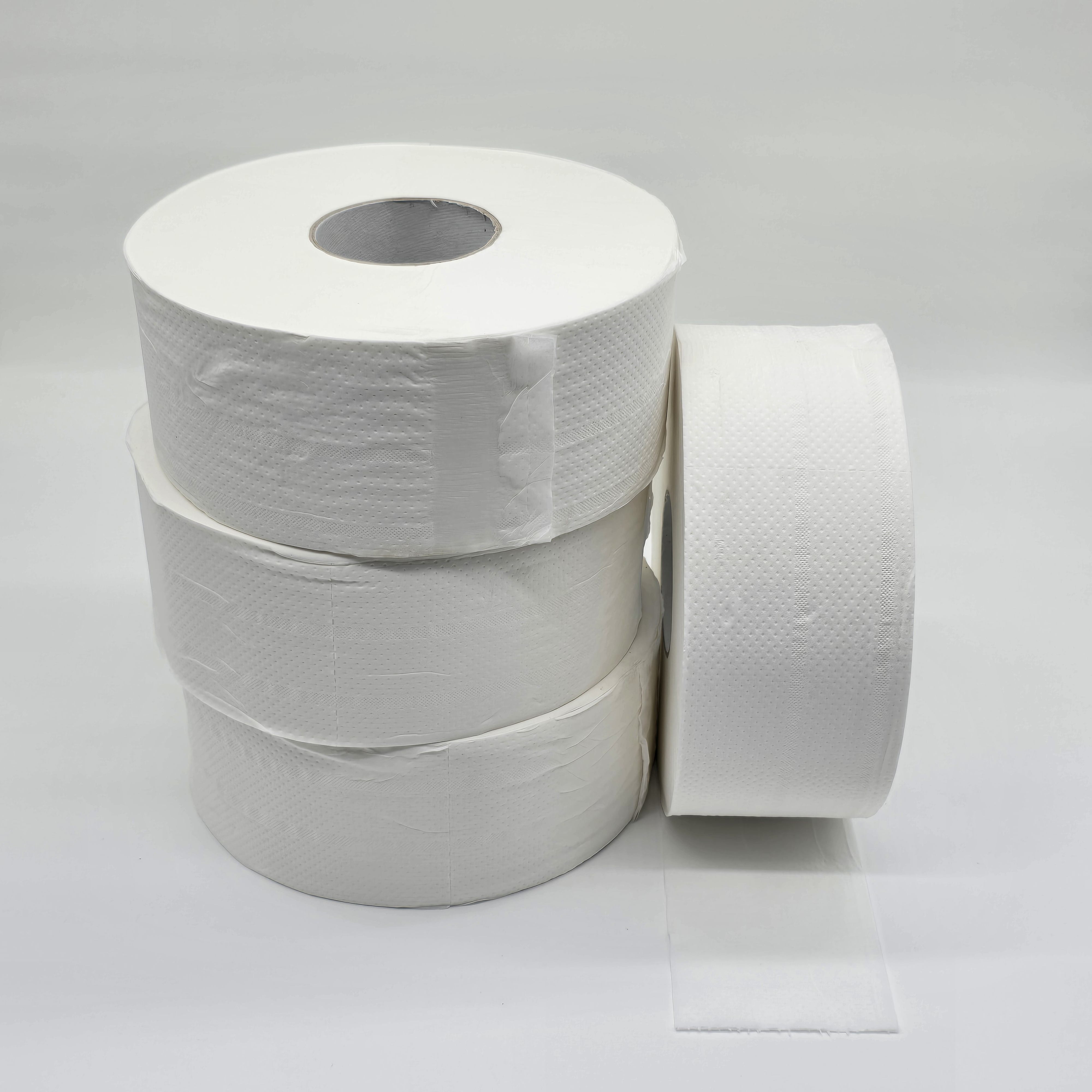 Jumbotoilettenpapier 2-lagig – 150 Meter | Wirtschaftliches Toilettenpapier für Spendersysteme