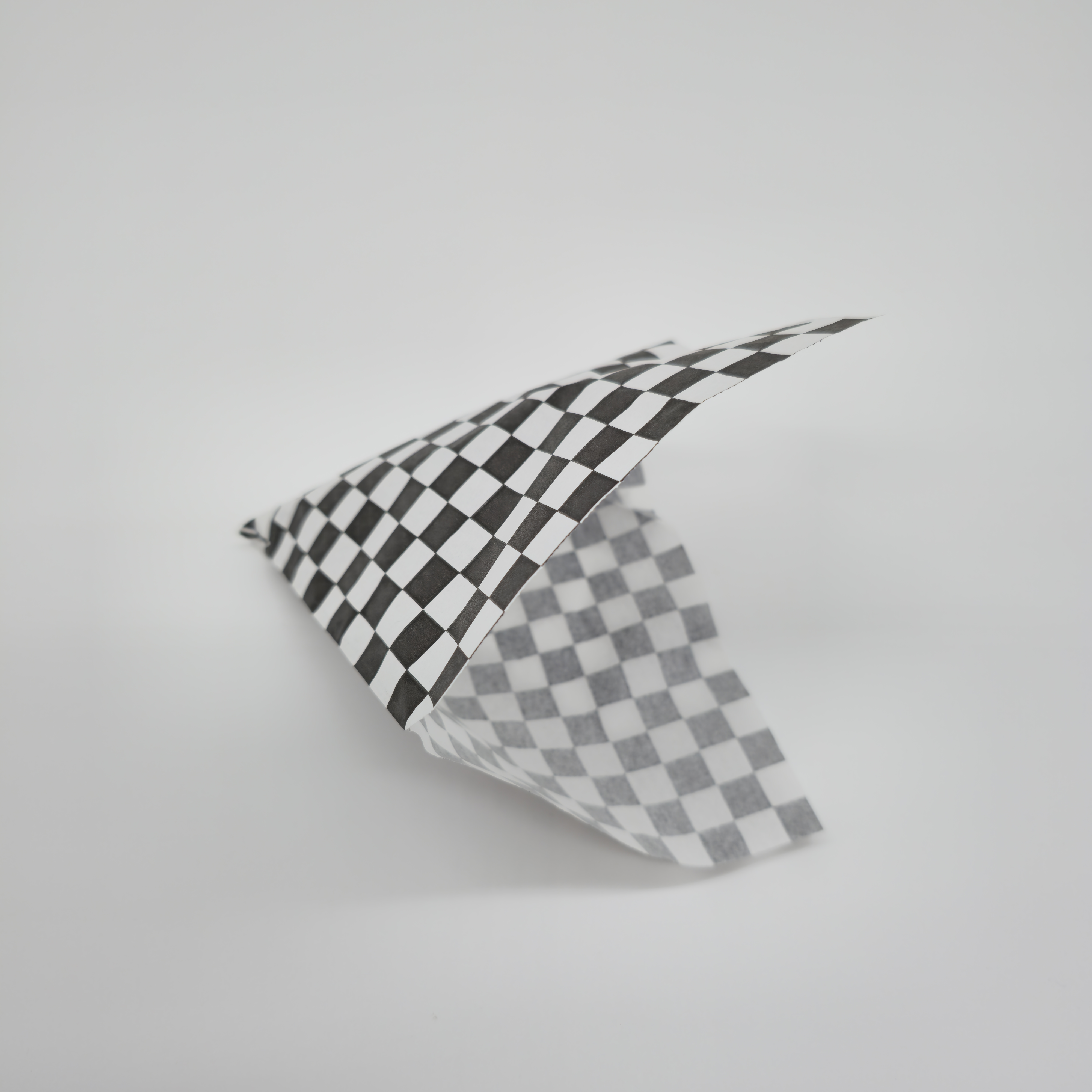 Burgerpapier Schachbrett schwarz/weiß – 1000 Stück | Einwickelpapier für Burger & Snacks