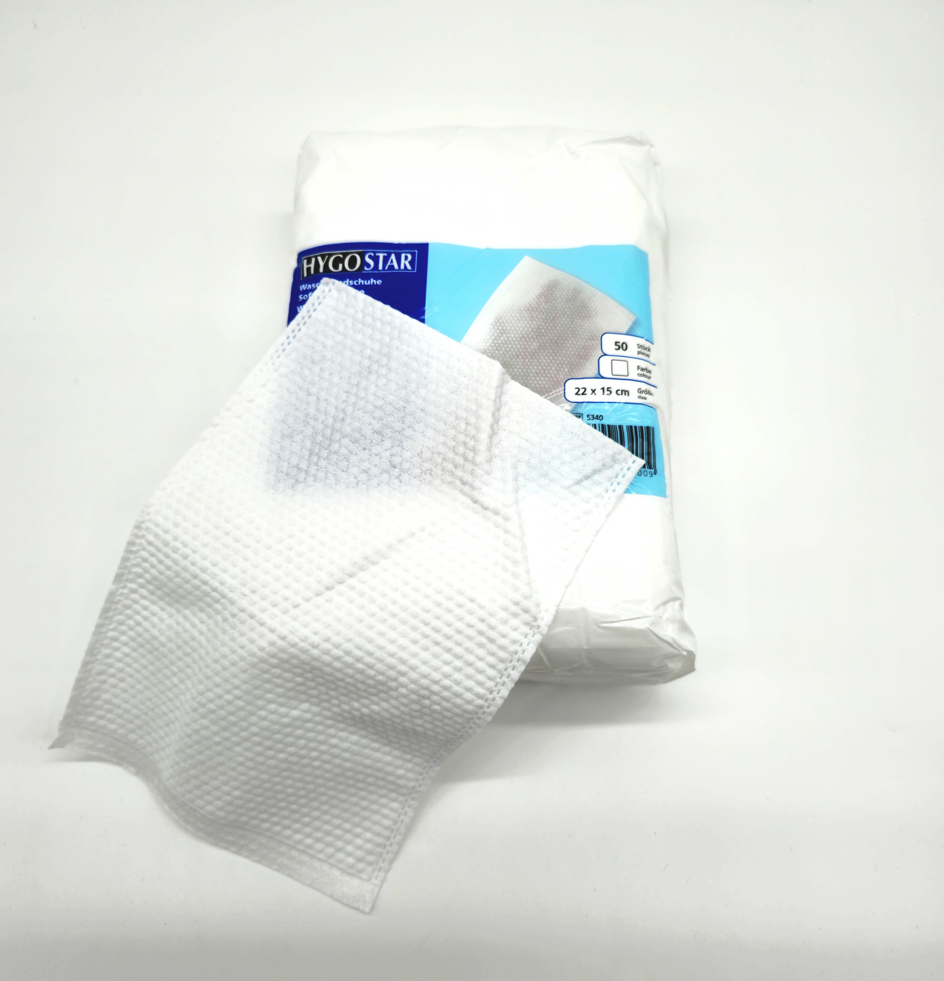 Waschhandschuhe Soft – 200 Stück | Weiche Einweg-Waschhandschuhe für Pflege & Hygiene